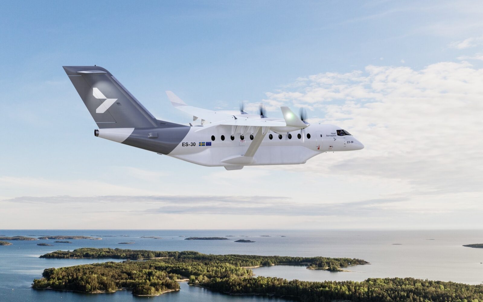 Heart Aerospace receives order for 40 ES-30 electric aircraft - AeroTime.
