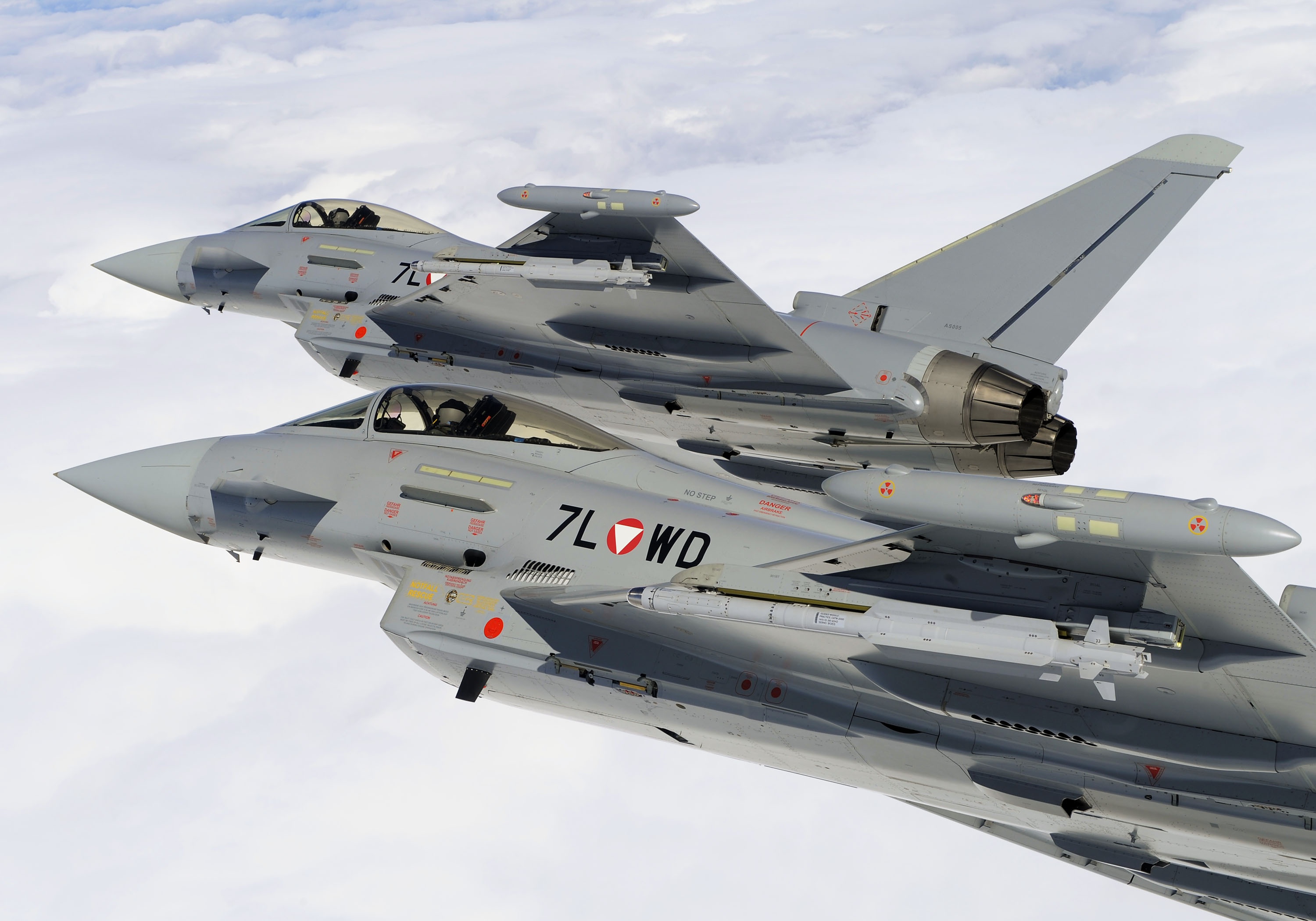 Download Warplane Aircraft Jet Fighter Military Eurofighter Typhoon HD.
