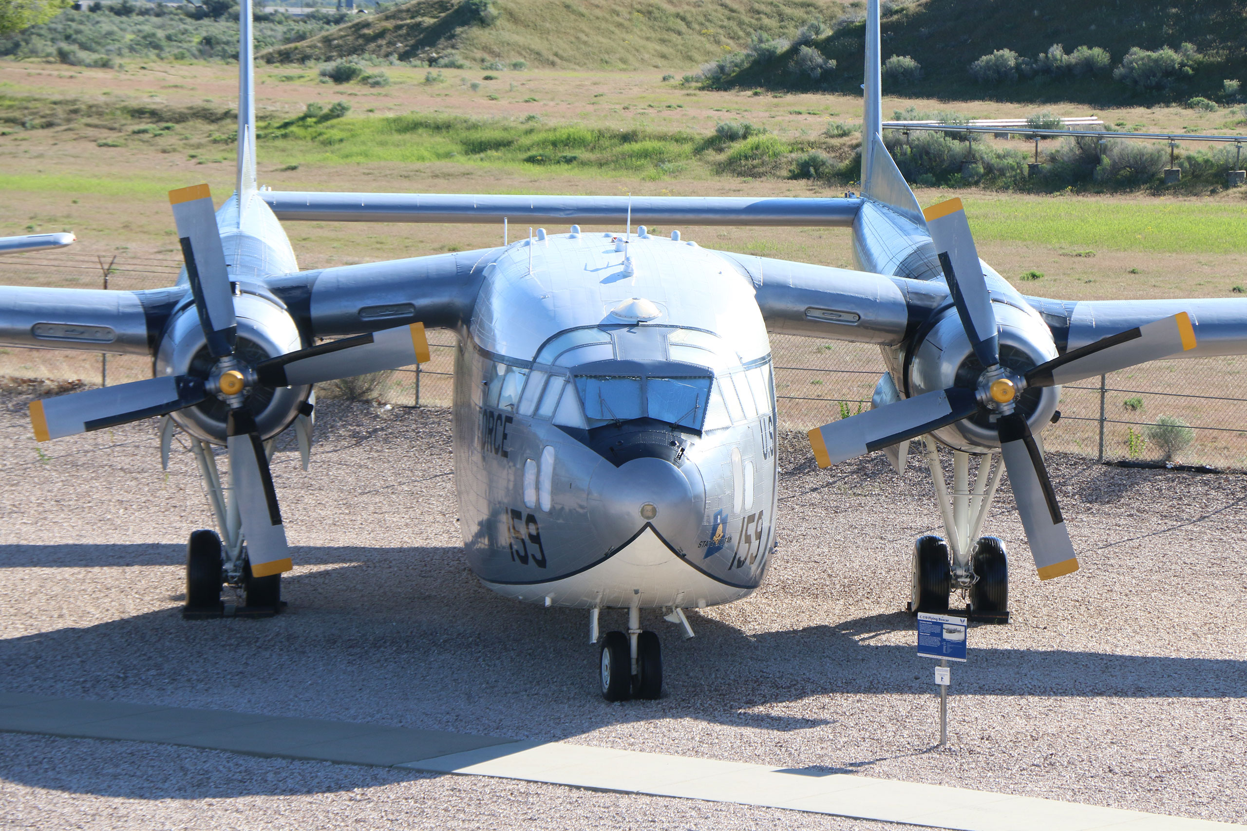 Fairchild C-119G Flying Boxcar | Hill Aerospace Museum.
