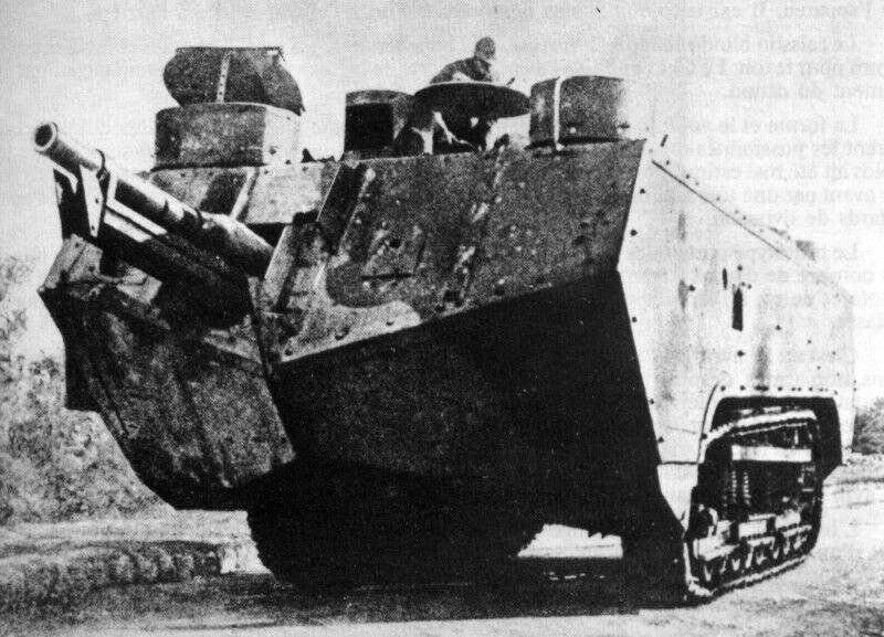 “St. Chamond "- French medium tank for the POLIS manufacturer profile.