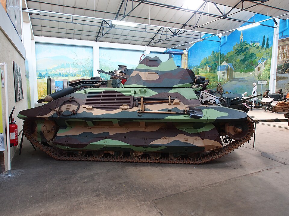 1935 Forges et Chantiers de la Méditerranée FCM 36, Tanks in the Musée des Blindés, France, pic-1.