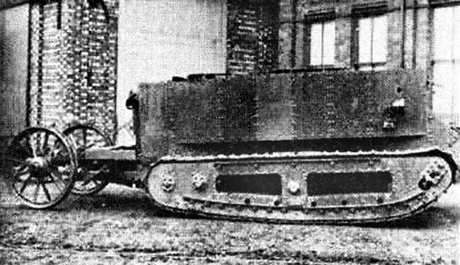 Little Willie early tank design.