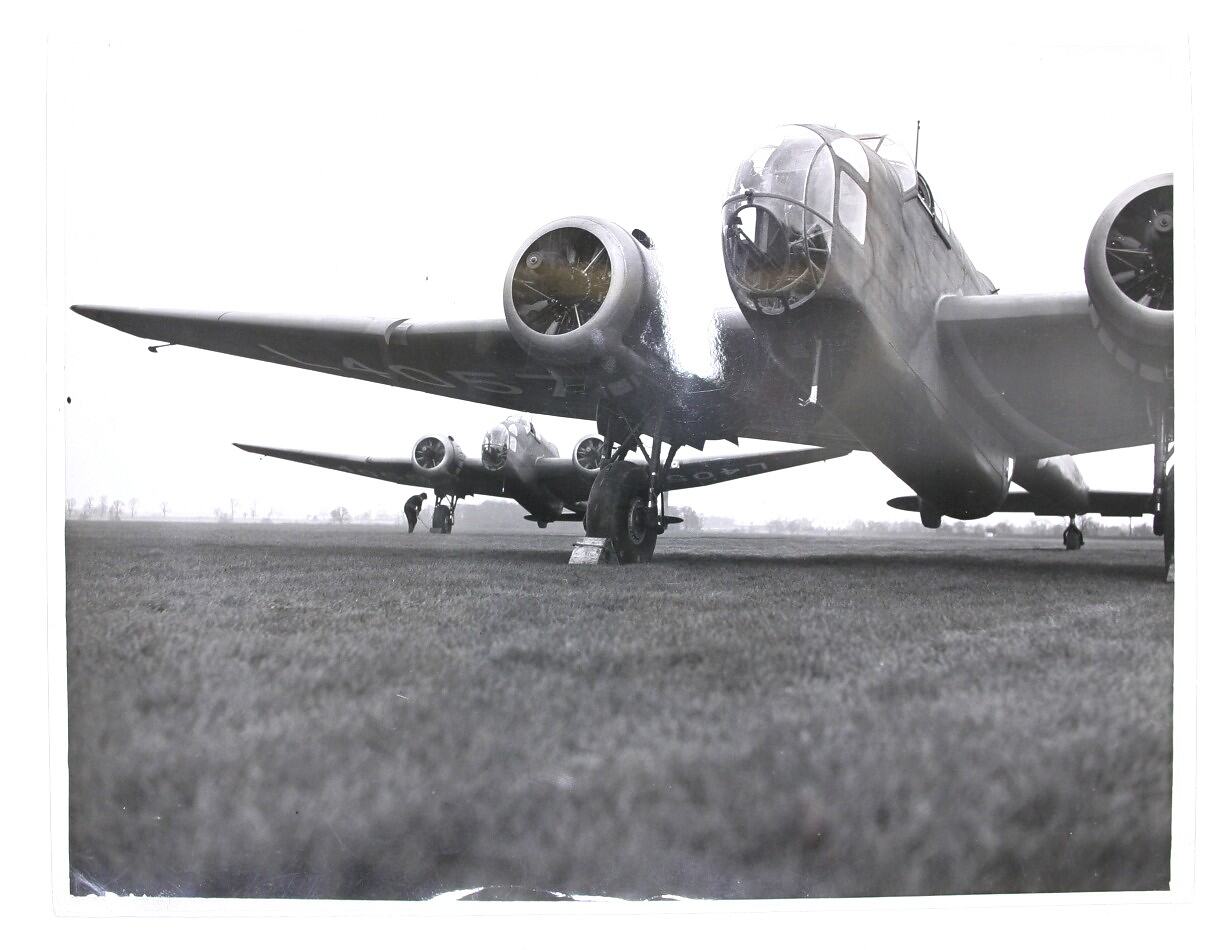 Photograph - Handley Page Hampden Aircraft, circa 1939.