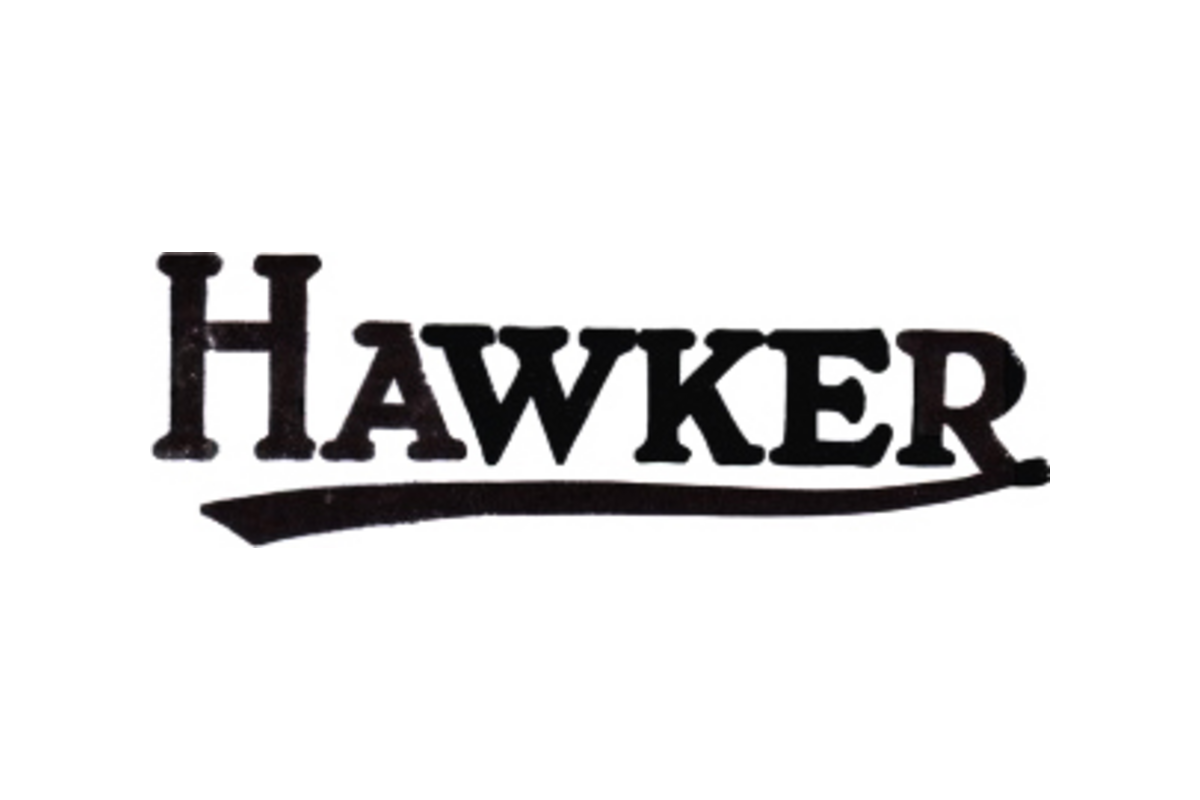 Hawker Aircraft logo.