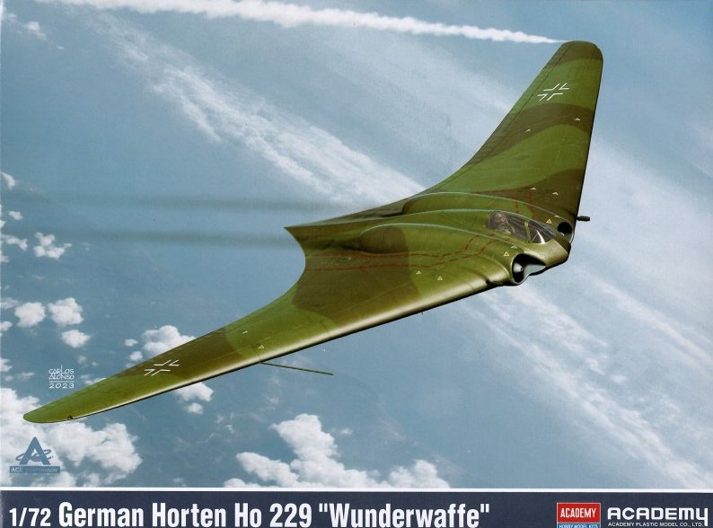 Academy 1:72nd scale Aircraft – GERMAN HORTEN HO 229 -12583 – Mr Models.