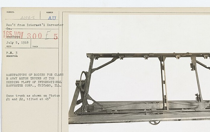Motor Vehicles - Motor Trucks - Parts - Bodies - Hercules Buggy Co. & detail for the International Harvester manufacturer gallery.