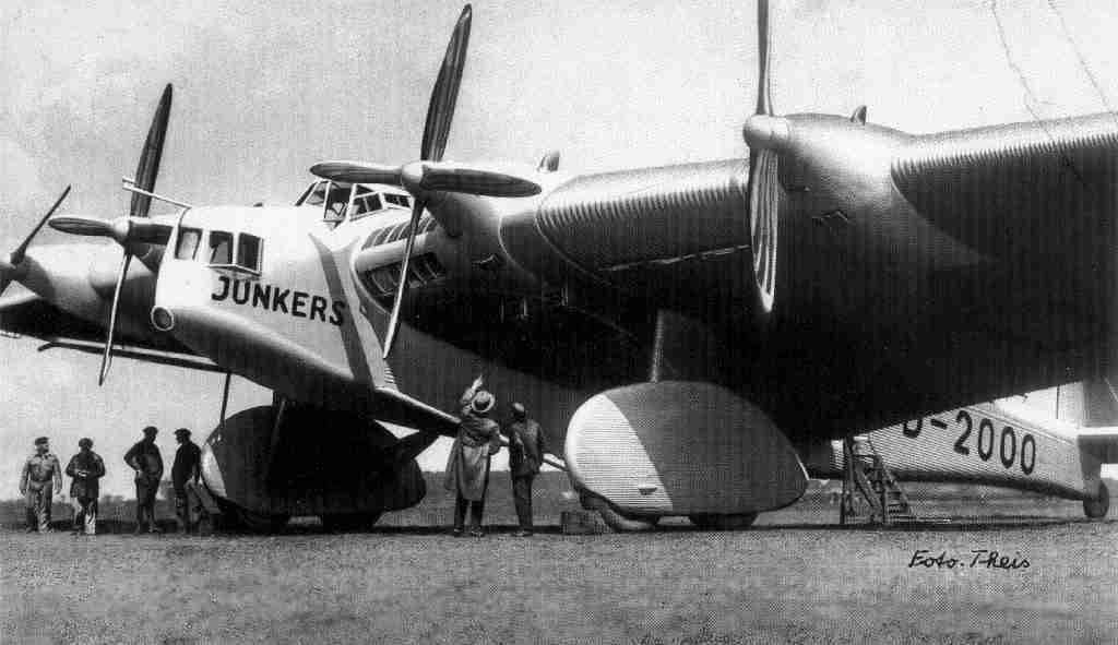 Just A Car Guy: Junkers G38, an amazing aircraft with passenger seats.