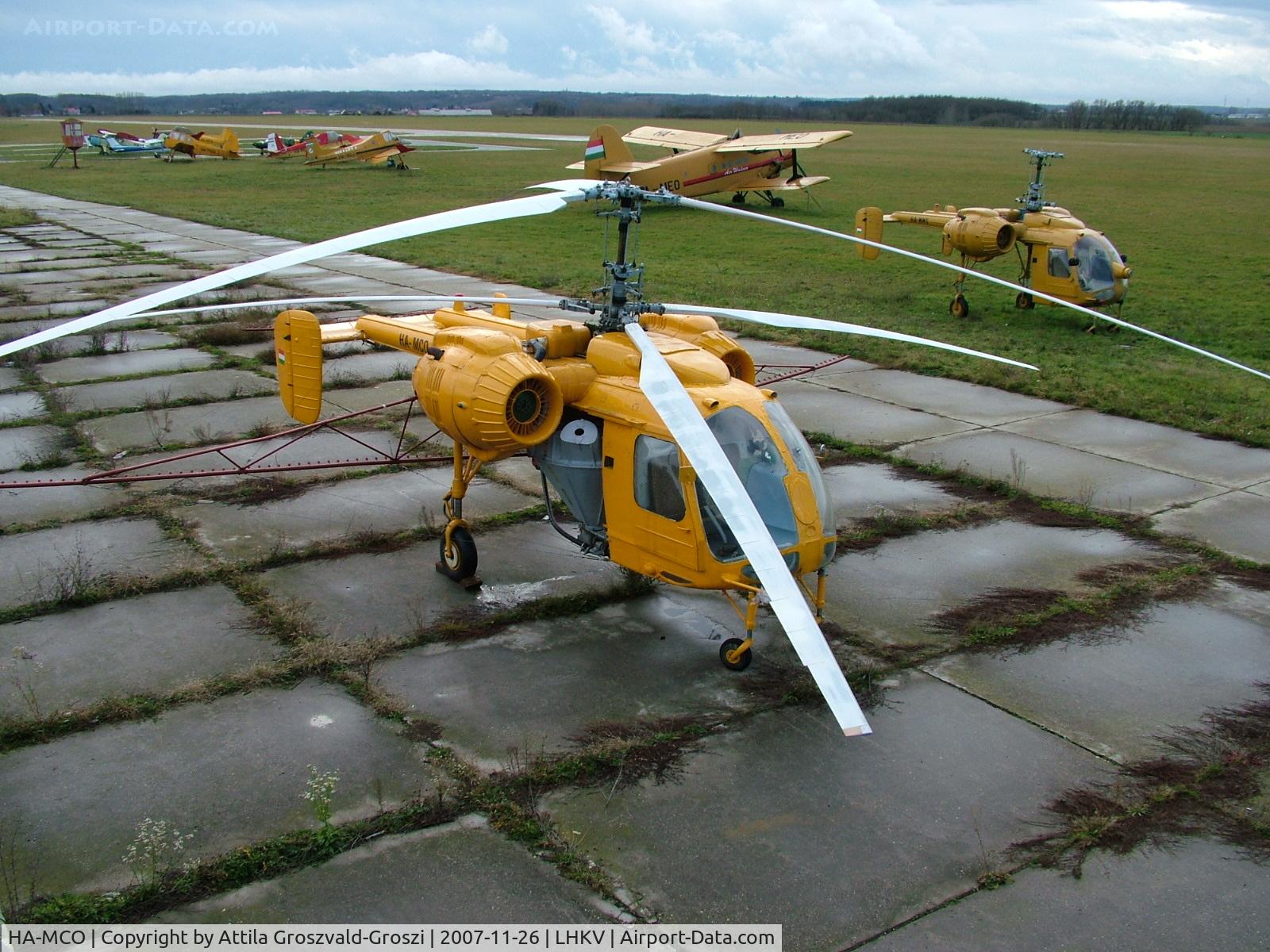 Aircraft HA-MCO (1971 Kamov Ka-26 Hoodlum C/N 7101804) Photo by Attila.
