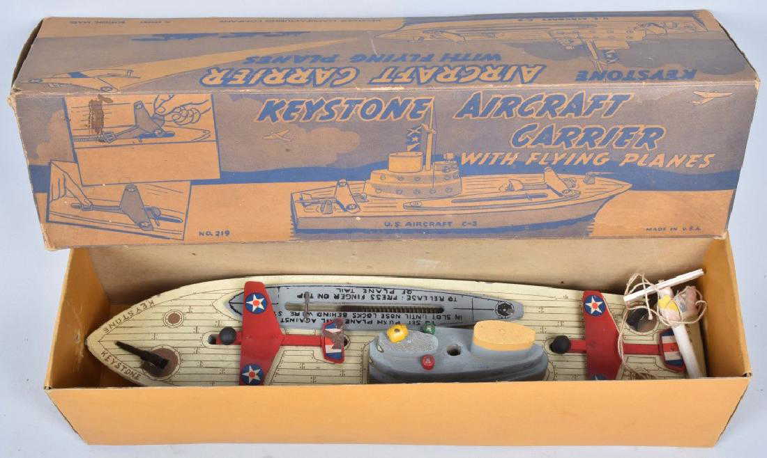 KEYSTONE AIRCRAFT CARRIER w/ BOX.
