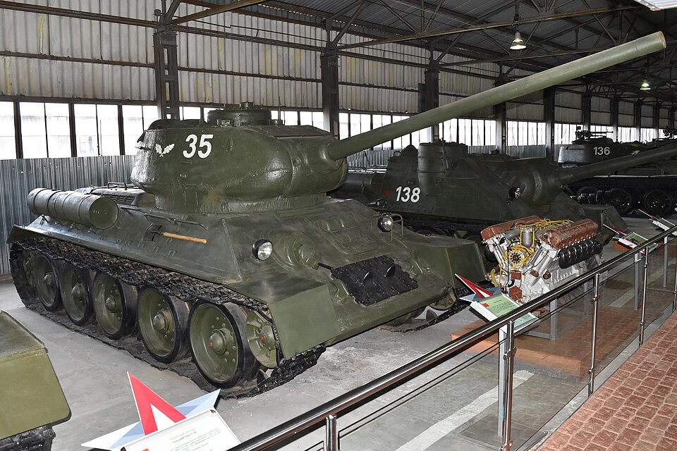 Kharkiv Historical Museum. Tank.