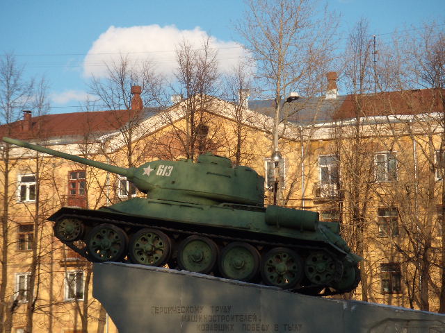 File:Monument to the heroic work "Kirovchane-frontu" (T-34).JPG for the POLIS manufacturer profile.