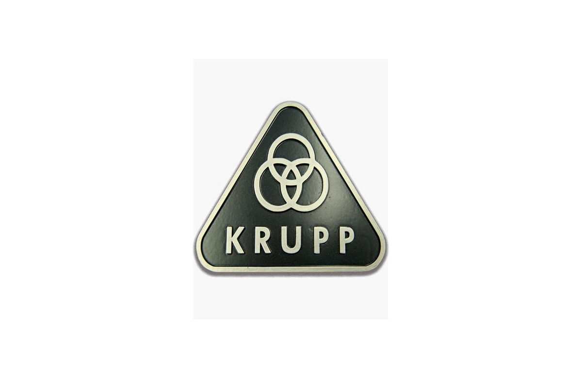 Krupp manufacturer logo.