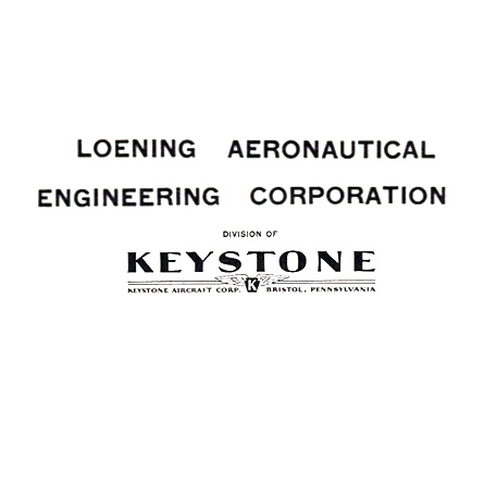 Loening Aeronautical Engineering company logo.
