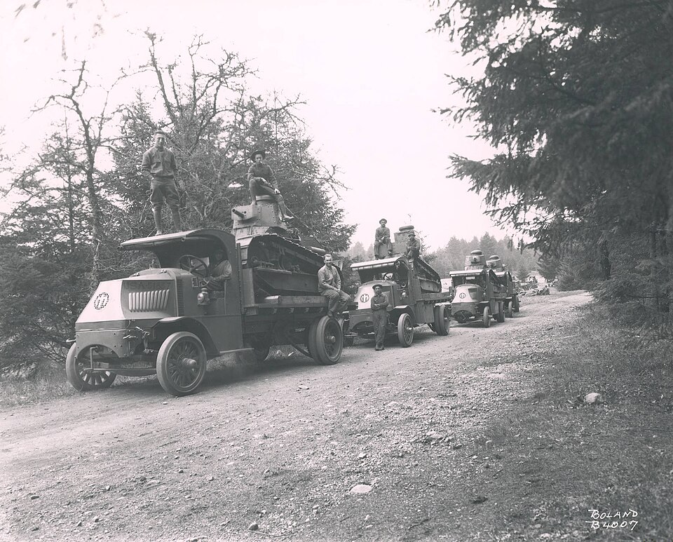 1921 Tanks and Trucks Marvin D Boland Collection BOLANDB4007.