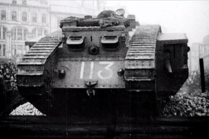 IMCDb.org: 1917 Metropolitan Carriage and Wagon Mark IV Tank 113.