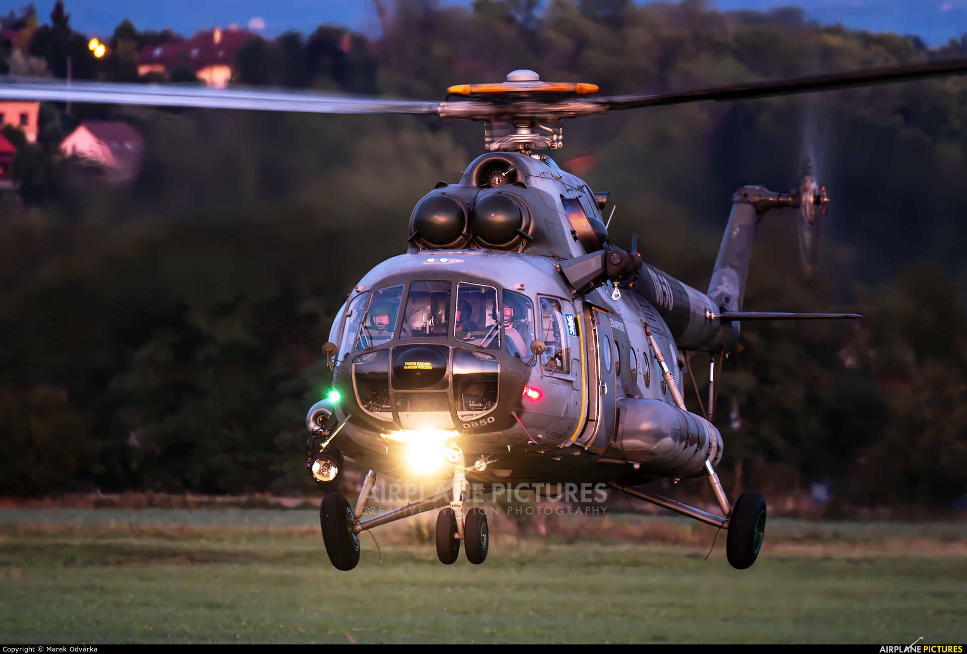 Czech Air Force Mil Mi-17 0850 at Chrudim LKCR.