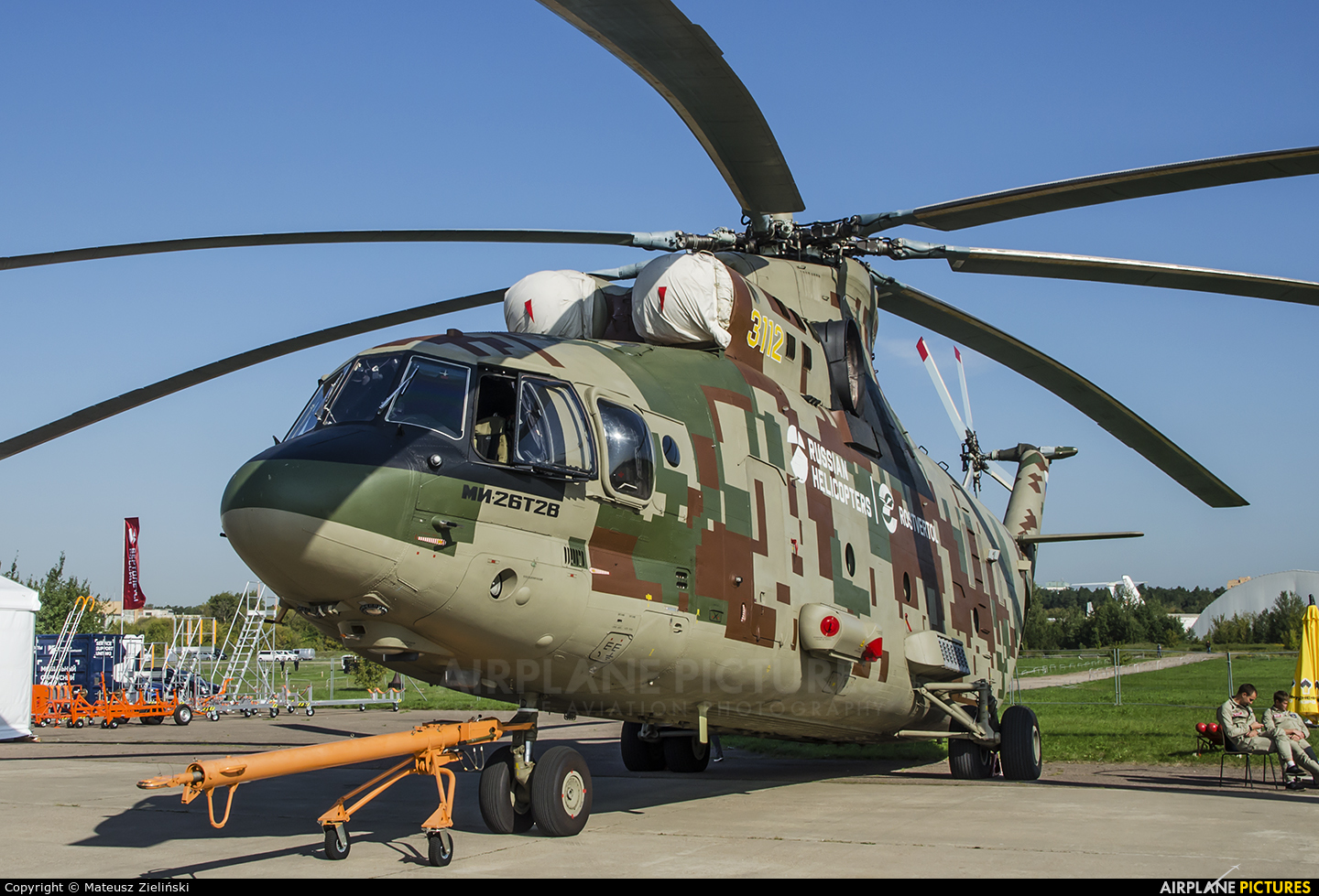 3112 - Mil Experimental Design Bureau Mil Mi-26T2 at Ramenskoye.