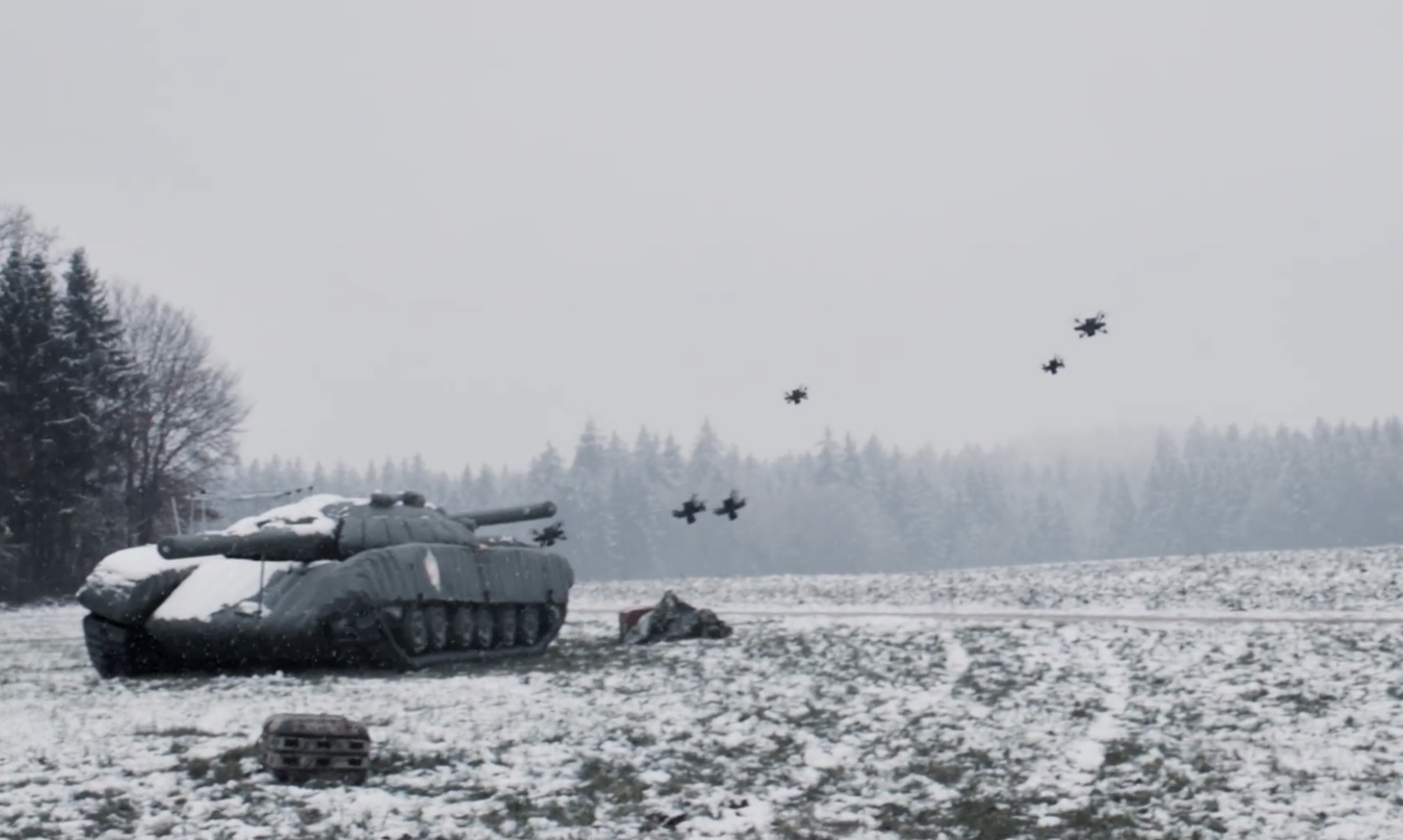 Auterion Successfully Demonstrates Coordinated Combat Drone Swarm with.