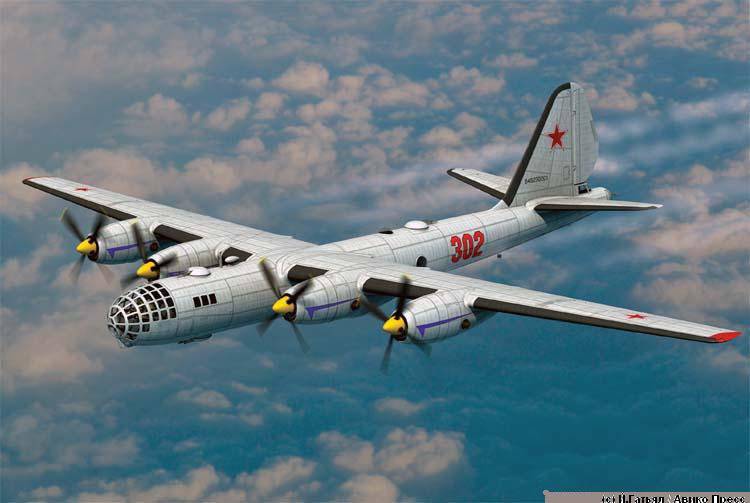 Flying Fortress V.M. Myasishchev. Aircraft DVB-202 and DVB-302.