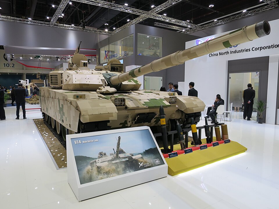 NORINCO VT-4 at IDEX 2017.