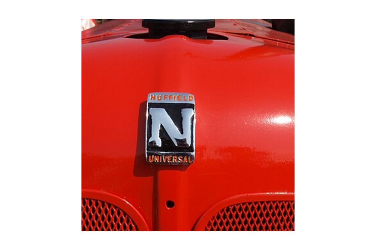 Nuffield badge.