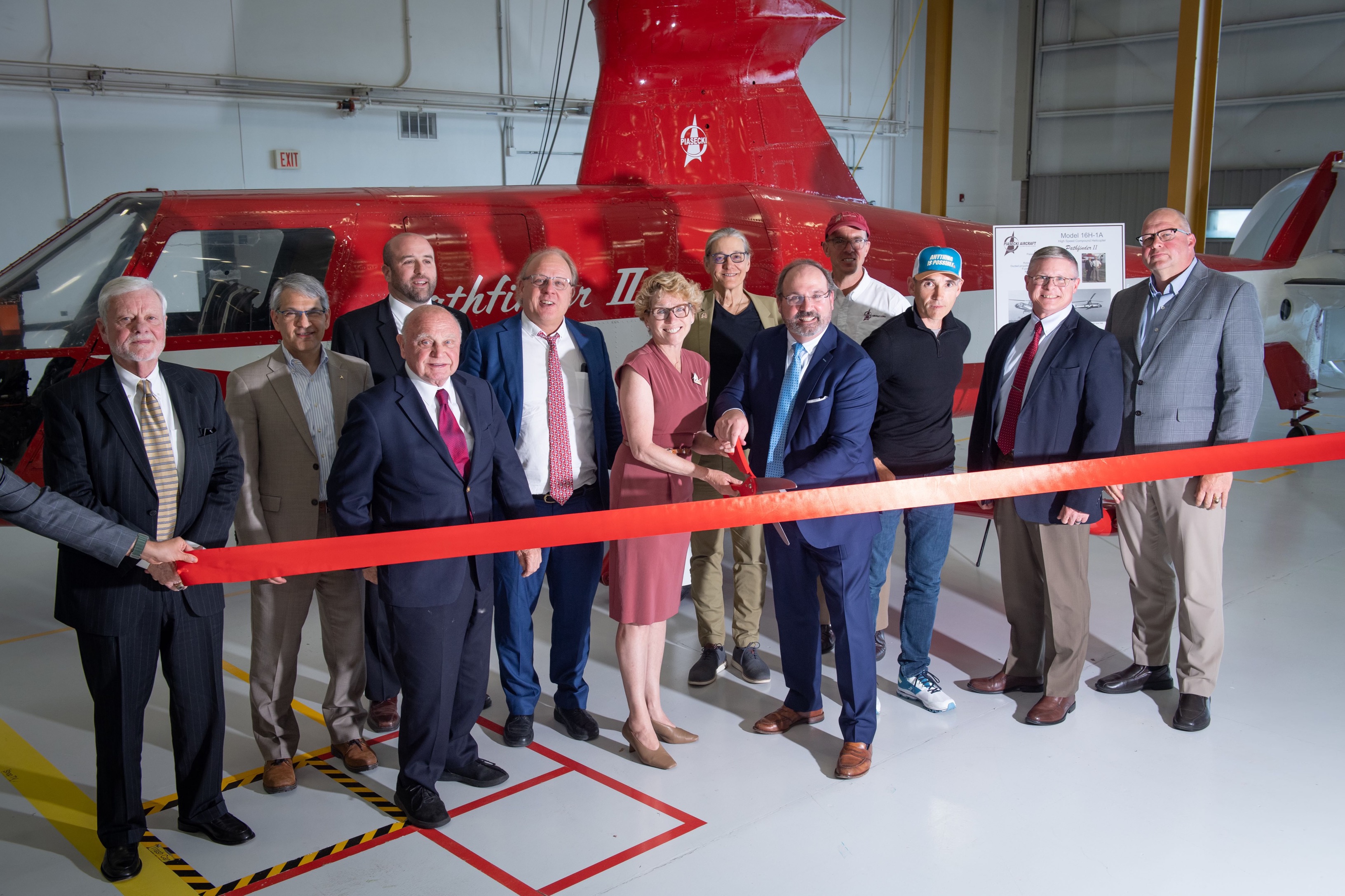 Piasecki Aircraft Corporation Opens New State-of-the-Art Heliplex.