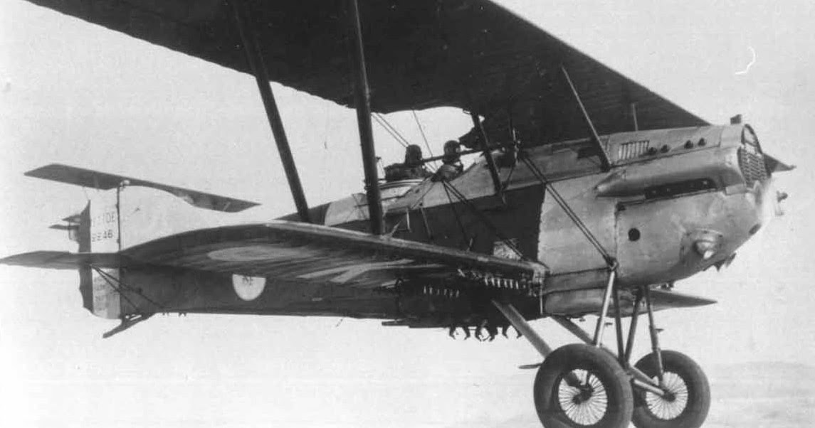 Airplanes in the skies FAF history: Potez 25 A.2.
