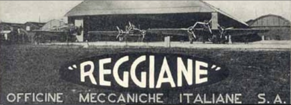 Reggiane company logo.