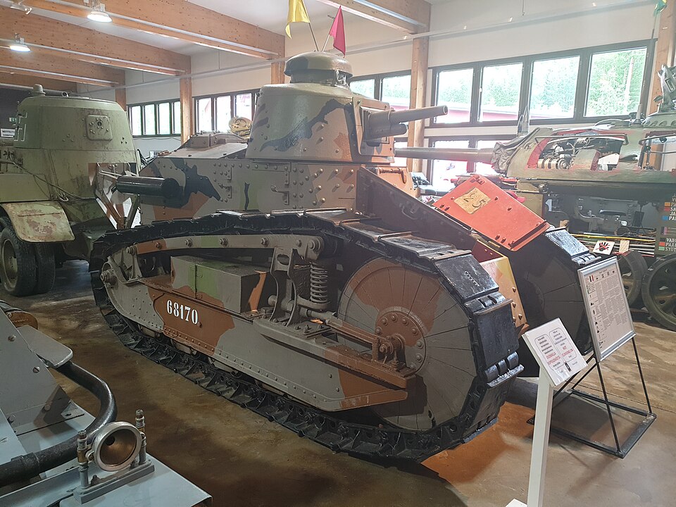 "Renault Tanks Going to the Front.".