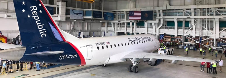 Republic Airways Embraer Aircraft.
