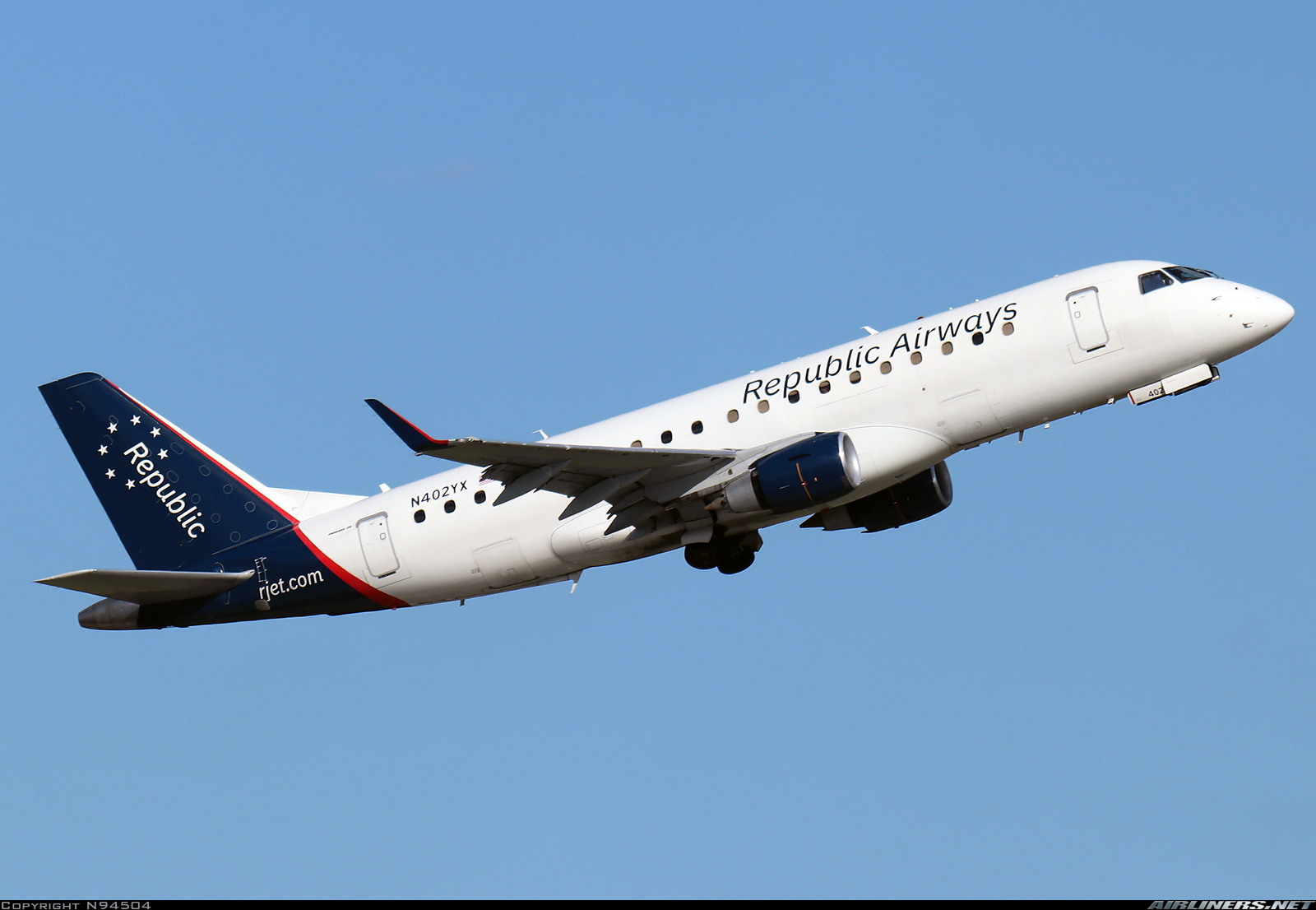 Republic Airways Embraer Aircraft.
