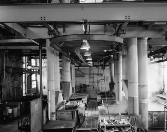 Rock Island Arsenal Building 64 industrial detail for the manufacturer gallery.