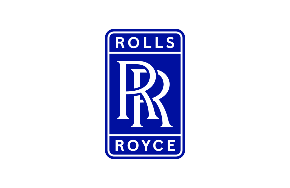 Rolls-Royce manufacturer logo.