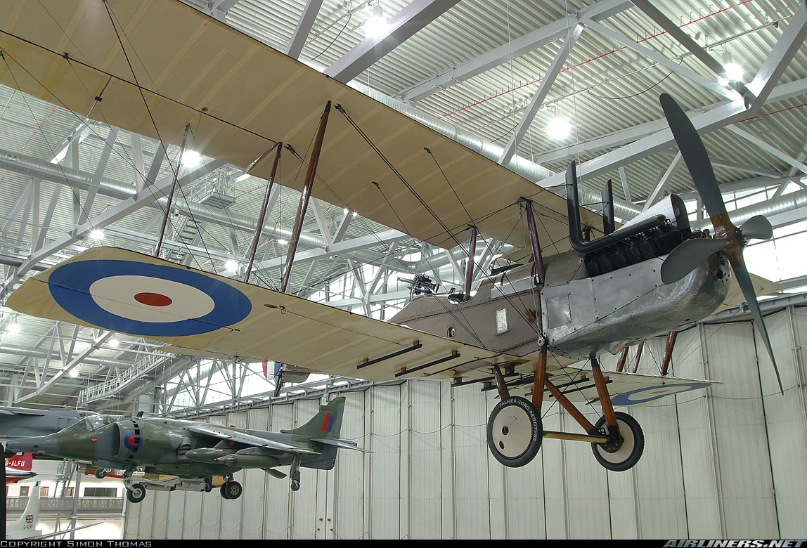 Royal Aircraft Factory RE-8 - UK - Air Force | Aviation Photo #1138705.