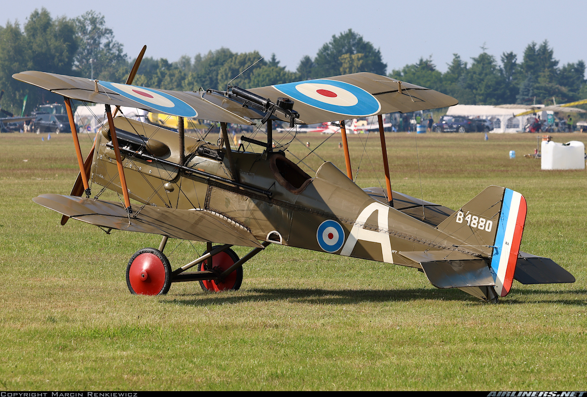 Royal Aircraft Factory SE.5A (replica) - Untitled | Aviation Photo.