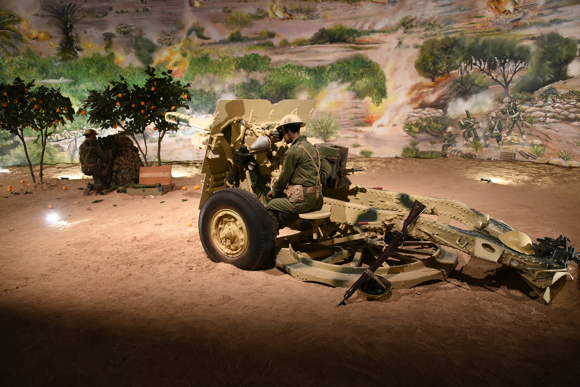 29. The Royal Tank Museum, Amman, Jordan. Interior. 4 days after the official inauguration day.