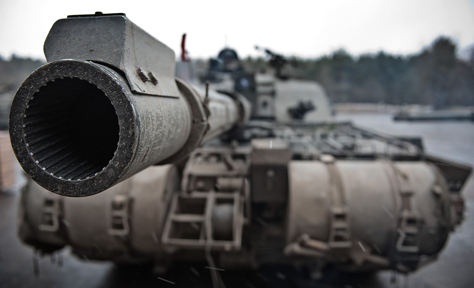 Challenger 2 main battle tank.