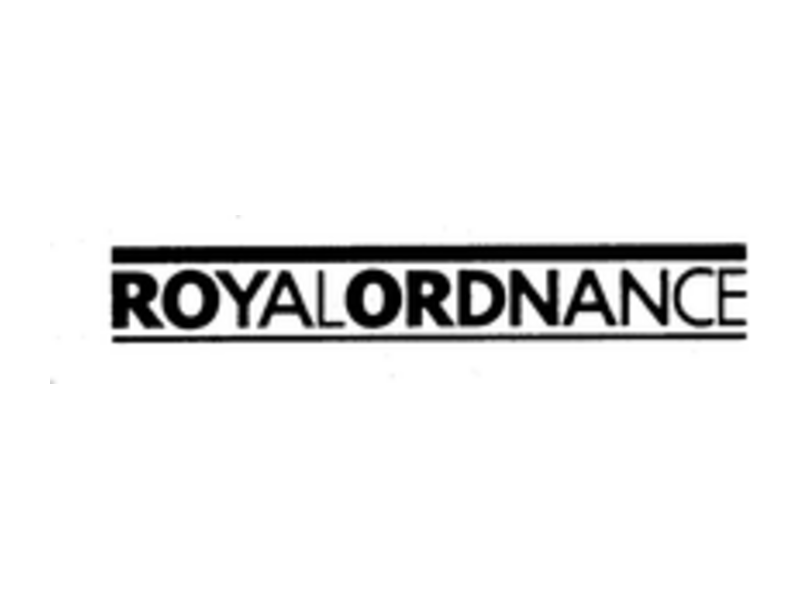 Royal Ordnance logo.