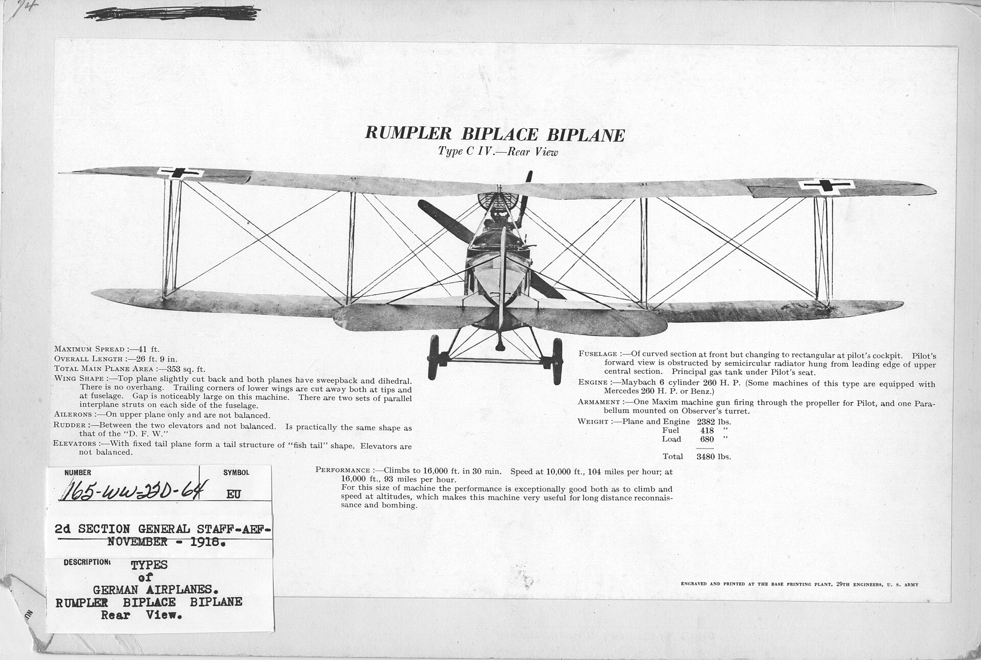 RUMPLER · The Encyclopedia of Aircraft David C. Eyre.