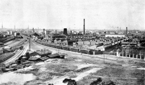 Russo-Baltic Wagon Factory, Riga, 1909.