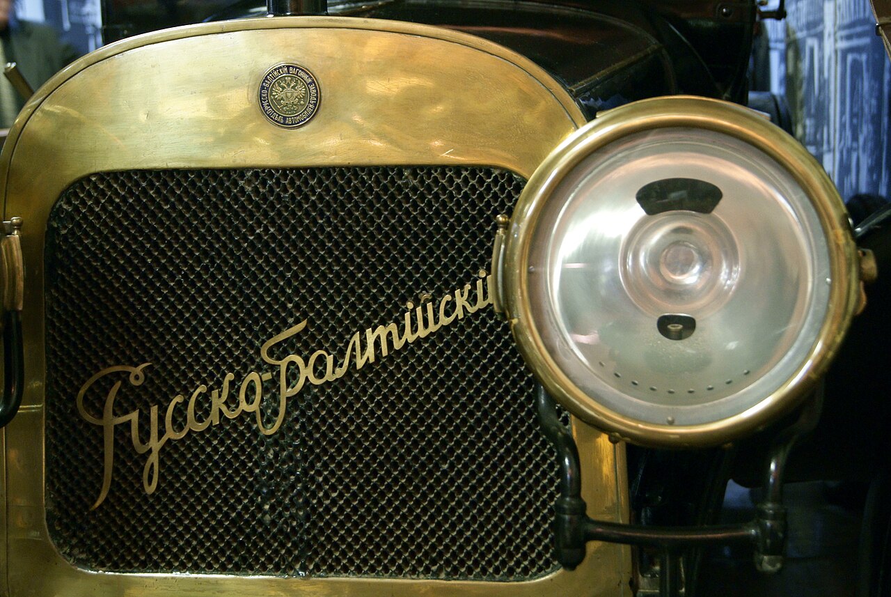 Russo-Balt automobile.