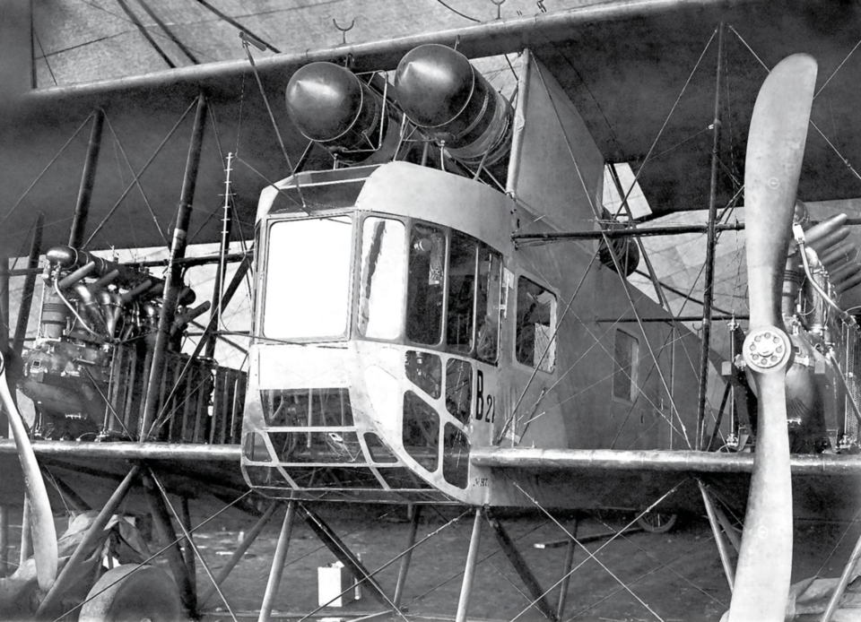 Ilya Muromets aircraft with RBVZ-6 engines.