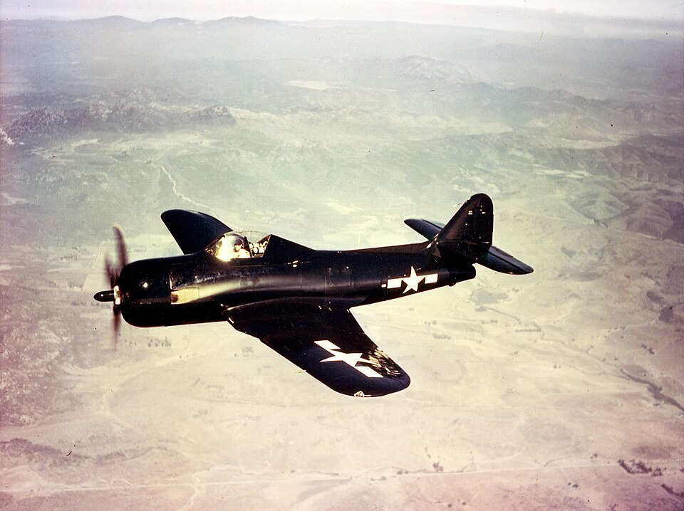 FR-1 Fireball of VF-41 in flight c1945