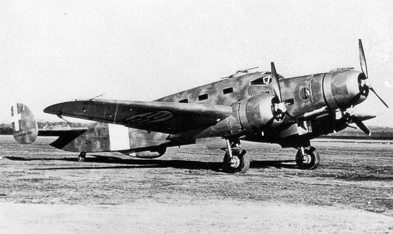 Savoia-Marchetti SM.84 Medium Bomber / Torpedo Bomber Aircraft.