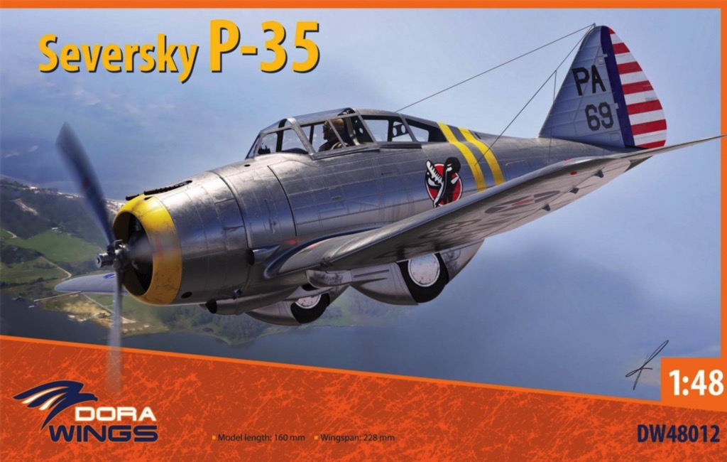 Scalehobbyist.com: Seversky P-35 by Dora Wings.