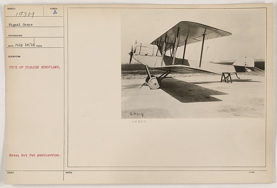 Societa Italiana Aviazione SIA 7 aircraft image 3.