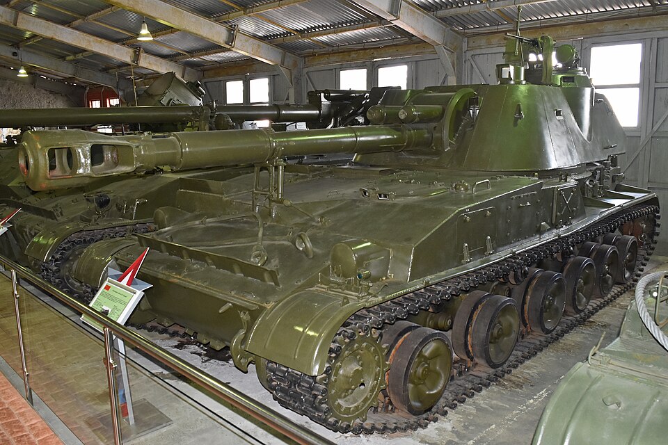2S3 (SO-152) ‘Akatsiya’ Self-propelled Howitzer (37592027722.