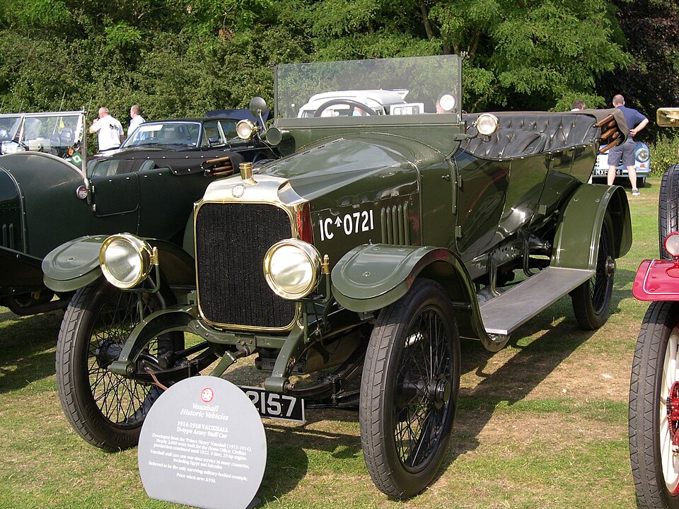 File:1914 Vauxhall D-type Staff Car 4324642293.jpg for the POLIS manufacturer profile.