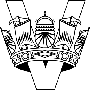 Vickers company logo.