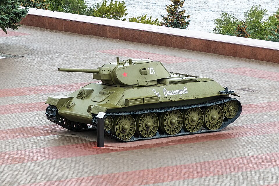 File:Volgograd Panorama Museum T-34-76 STZ Tank 2023-07-16 6633.jpg for the POLIS manufacturer profile.